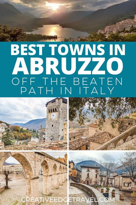 Discover the best towns in Abruzzo Italy with this guide to Abruzzo Italy towns and Abruzzo villages to get off the beaten path in Italy and discover more of this beautiful region, from L'Aquila Abruzzo to Pescara Abruzzo, this Italian region has so much to offer | castelli italy | fortezza civitella del tronto | chieti abruzzo italy | atri italy | italian regions | italian villages small towns | italian towns to visit | italian towns beautiful places | best italian towns to visit Italy Abruzzo, L'aquila Italy, Eastern Italy, Abruzzo Italy Aesthetic, Verucchio Italy, Vasto Italy, Pacentro Italy, Italian Villages Small Towns, Teramo Italy