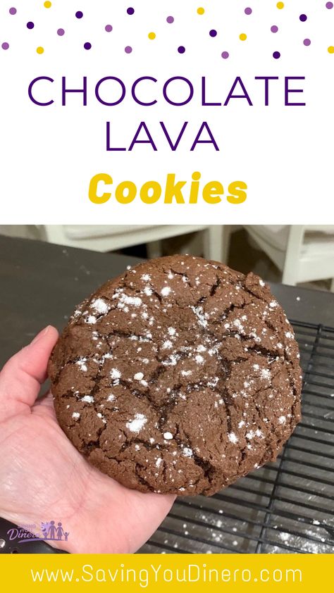 Check out this recipe for chocolate lava cookies! These giant chocolate cookies are so good and filled with hot fudge! They are huge cookies and they have a soft fudge filling! They are like a copycat of Crumbl cookies. Chocolate Lava Cookies Recipes, Jumbo Stuffed Cookie Recipes, Huge Cookie Recipe, Jumbo Cookies Recipes, Giant Cookies Recipes, Giant Stuffed Cookie Recipes, Jumbo Cookie Recipe, Crumbl Recipes, Cookies Crumbl Copycat