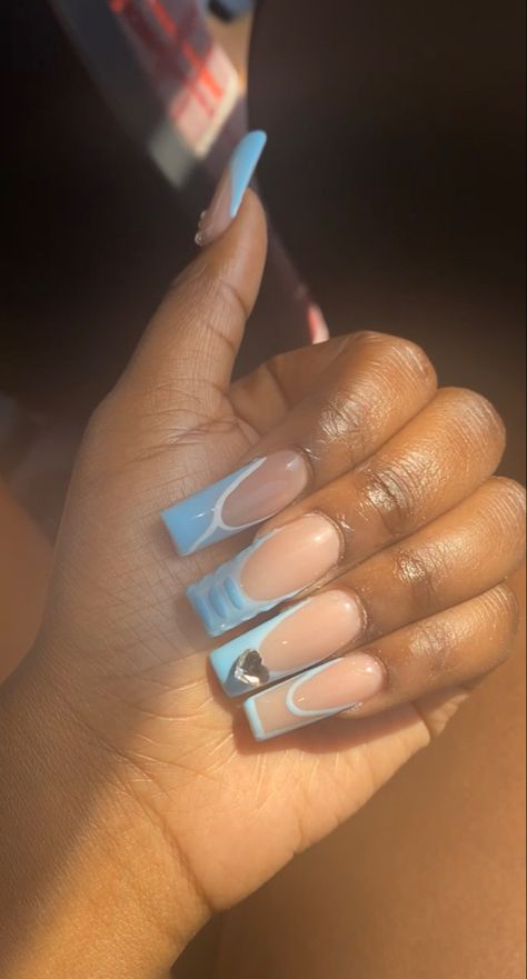 Girl showing off her long acrylic nails Long Nails, Acrylic Nails, Girl Outfits, Nails, Beauty