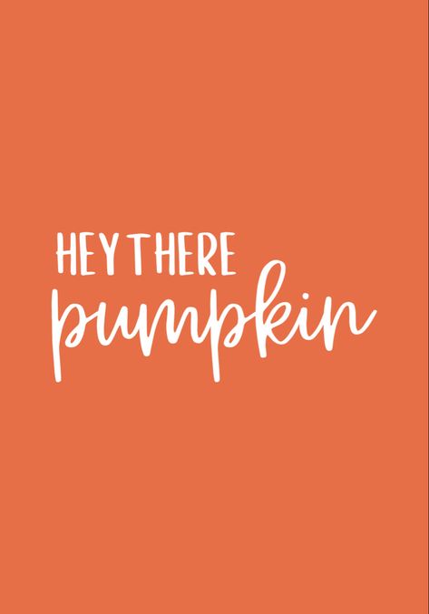 Hey There Pumpkin Wallpaper, Hey There Pumpkin, Pumpkin Wallpaper, Fall Wallpapers, Fall Wallpaper, Hey There, Falling In Love, Home Decor Decals, Wallpapers