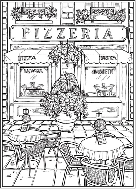 Modele Zentangle, Dover Coloring Pages, Creative Haven Coloring Books, Adult Coloring Designs, Detailed Coloring Pages, Dover Publications, Adult Colouring Pages, Free Adult Coloring Pages, Colouring Printables