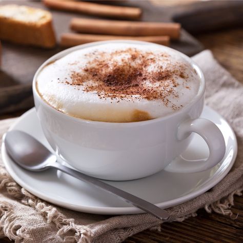 Kalorik Signature Cinnamon Caramel Cappuccino French Vanilla Cappuccino, Caramel Cappuccino, Cappuccino Recipe, Hot Drinks Recipes, Cinnamon Caramel, Coffee Stock, Easy Coffee Recipes, Pod Coffee Makers, Cappuccino Coffee