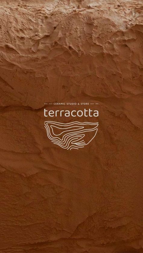 Terracotta Studio & Store logo design that reflects the brand's handcrafted, earthy #Logo_For_Ceramics #Earth_Branding_Design #Ceramic_Studio_Logo_Design #Earth_Logo_Design_Ideas Earth Branding Design, Terracotta Logo Design, Earth Logo Design Ideas, Logo Ceramic Design, Ceramic Studio Branding, Pottery Logo Design Ideas, Terracotta Logo, Ceramic Logo Design, Earth Logo Design