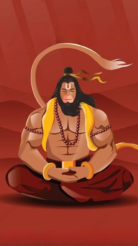 Jai Sri Ram🌹Jai Hanuman💐 Hanuman Ji Cartoon Wallpaper, Hanuman Ji Digital Art, Ram Ji Illustration, Hanuman Ji Asthetic Picture, Hanuman Cartoon Wallpaper, Hanuman Ji Animated, Lord Hanuman Paintings, Hanuman Illustration Art, Hanuman Ji Illustration