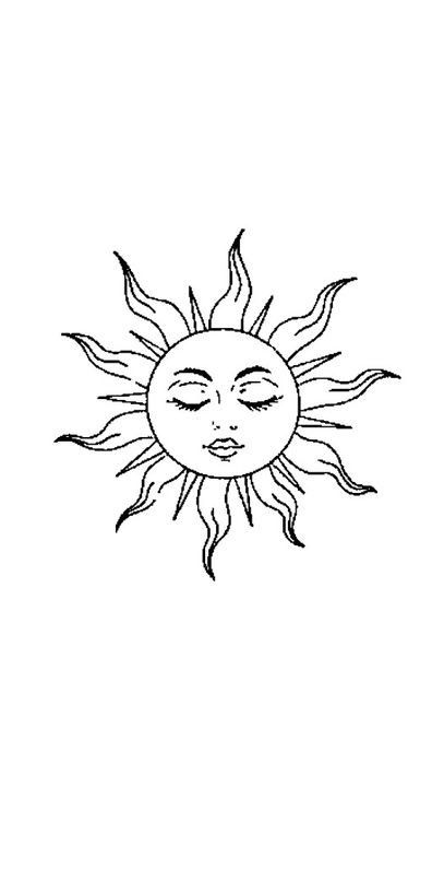 Sunshine With Face Tattoo, Sun Tattoo Designs With Face, Sun Face Design, Sleeping Sun Tattoo, Creative Sun Drawing, Sun Tattoo Vintage, Sun With Face Art, Sun Tattoo Sleeve Women, Simple Sun Tattoo With Face