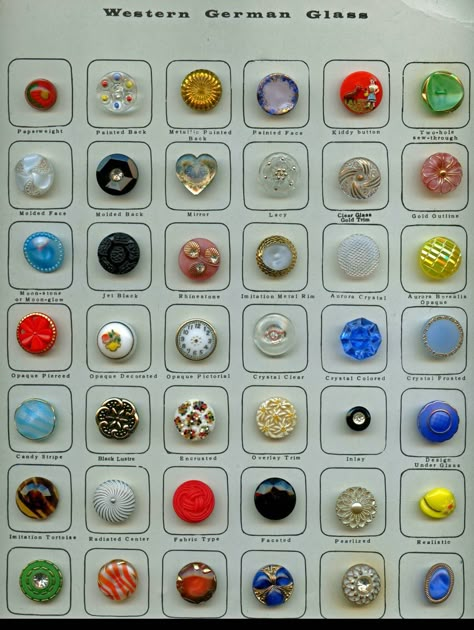 all about antique vintage collectible collectable clothing/sewing buttons Vintage Buttons Antiques, Vintage Buttons Crafts, Button Jewellery, Button Collecting, Vintage Marbles, Painted Mirror, Sewing Spaces, Vintage Sewing Notions, Powder Box