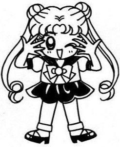 Usagi in her normal school uniform ^^ Chibi Sailor Moon, Chibi Usagi, Running Pose, Normal School, Sailor Moon Usagi, Cat Talk, Moon Princess, Sailor Moon Manga, Usagi Tsukino