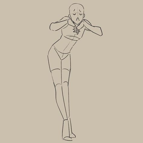 Character Poses Full Body Reference, Chaotic Character Poses, Mellon Soup Standing Pose, Pose Reference Drawing Mellon_soup, Melonsoup Art References, Melon Soup Poses, Fun Art Poses, Interesting Standing Poses, Drawn Pose Reference