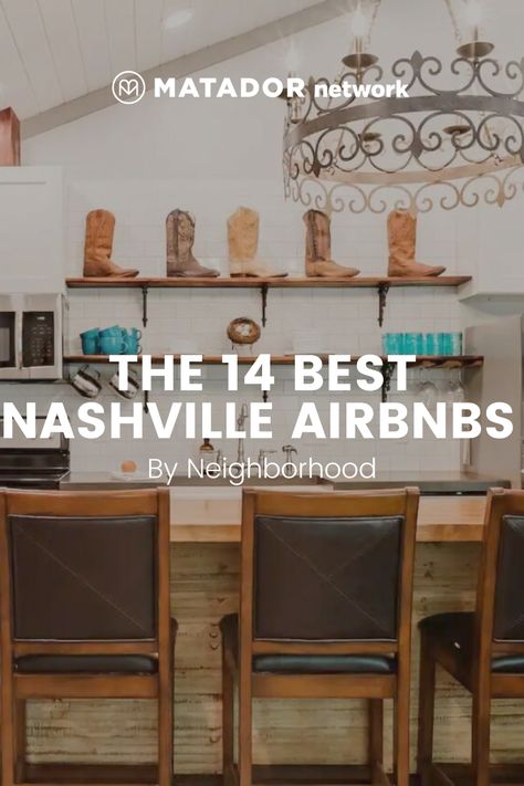 Want to be right in the middle of it all? Then here are the best Airbnbs in Nashville that will put you right in the middle of everything. Nashville Airbnb Decor, Nashville Airbnb, Nashville Decor, Nashville Vacation, Solo Vacation, Music Row, East Nashville, Downtown Nashville, Nashville Trip