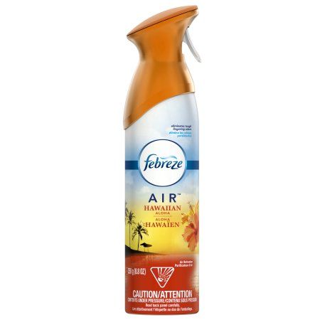 Febreze AIR Freshener, Hawaiian Aloha Procter And Gamble, Bathroom Smells, Clean Scents, Odor Eliminator, Dancing In The Rain, Air Fresheners, Interior Art, Pest Control, Air Freshener