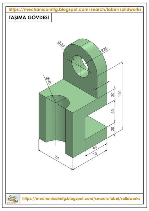 Sheet Metal Drawing, Isometric Drawing Exercises, Autocad Isometric Drawing, Solidworks Tutorial, Autocad Tutorial, Solid Works, Interesting Drawings, Mechanical Engineering Design, Isometric Drawing