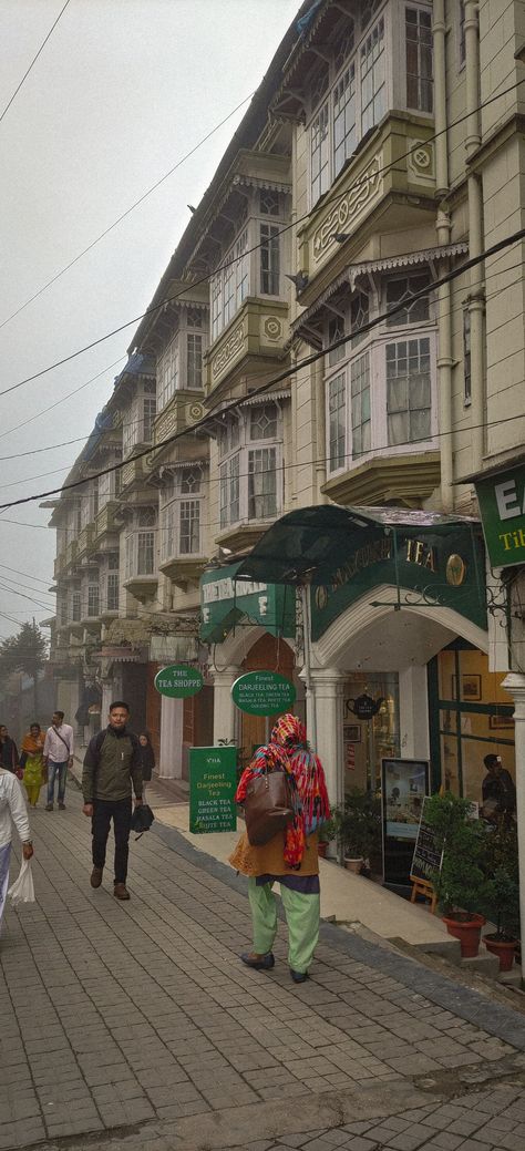 #aesthetic #darjeeling #hotel North East Indian Aesthetic, Indian Aesthetic Places, Darjeeling Photography Ideas, Darjeeling Photography Pose, Darjeeling Snap, North Indian Aesthetic, Travel Aesthetic Indian, Sikkim Aesthetic, Darjeeling Photography