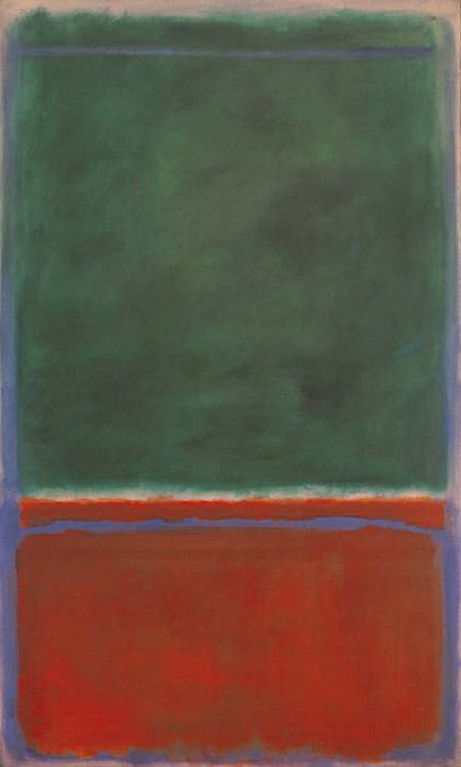 The Two Phases of My Recovery Rothko Green, Mark Rothko Paintings, Rothko Paintings, Barnett Newman, Rothko Art, Franz Kline, Willem De Kooning, Color Fields, Deco Retro