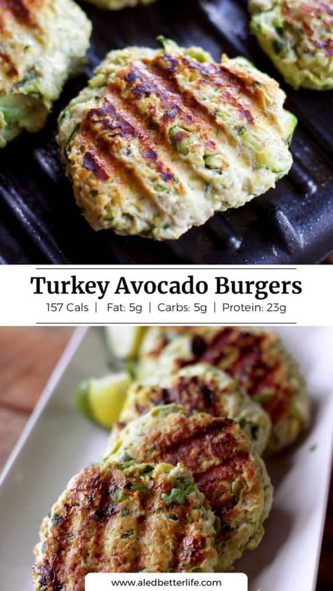 Ground Turkey And Avocado Recipes, Turkey Avocado Burger, Julie Ledbetter Recipes, Avocado Hamburger, Oven Turkey Burgers, Healthy Turkey Burgers, Julie Ledbetter, Mayo Diet, Turkey Burger Recipes Healthy