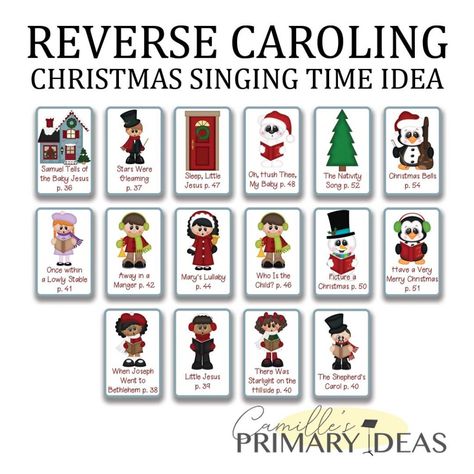 Have you ever gone caroling?  I’ll bet the answer is yes!  But have you ever tried reverse caroling?  I’ll bet not!  This spin on traditional caroling is bound to be loved by your primary and ward members alike! But alas, I’m not the original creator of this idea.  I love to peruse the Primary Music … Reverse Caroling Christmas Singing Time Idea Read More » The post Reverse Caroling Christmas Singing Time Idea appeared first on Singing Time I Christmas Singing Time, Lds Object Lessons, Christmas Primary, Christmas Singing, Singing Time Ideas, Lds Christmas, Lds Primary Singing Time, Singing Games, Time Lessons