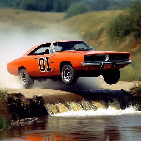 80s Lifestyle, General Lee Car, The General Lee, Dodge Charger Models, Gaslands Cars, Famous Vehicles, Dukes Of Hazard, Christian Halloween, Carros Bmw