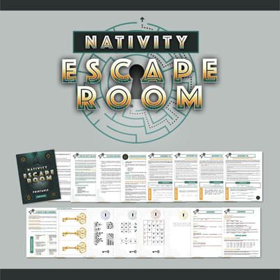 🎄🔐 Nativity Escape Room for Kids Ages... - Christianity Cove Nativity Escape Room, Room For Kids, Escape Room For Kids, Birth Of Jesus, Escape Room, Nativity, Kids Room, For Kids, Christmas