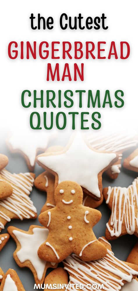 Gingerbread Man Sayings, Gingerbread Kisses And Christmas Wishes, Gingerbread House Captions Instagram, Gingerbread Quotes Christmas, Gingerbread Sayings For Christmas, Gingerbread Man Christmas Card, Gingerbread Captions, Gingerbread House Quotes, Gingerbread Man Aesthetic