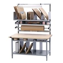 Cantilever Shelf, Workbench Top, Packing Station, Low Shelves, Metal Shelves, Ergonomics Design, Woodworking Crafts, Workbench, Wood And Metal