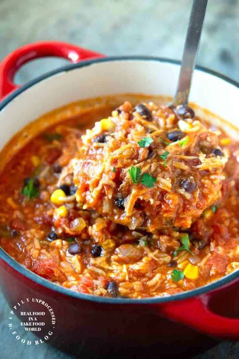 Chicken Tortilla Soup With Rice, Tortilla Soup With Rice, Soup With Rice, Creamy Chicken Tortilla Soup, Chicken Tortilla Soup Easy, Chicken Tortillas Soups Recipe, Tortilla Soup Recipe, Mexican Soup, Chili Soup