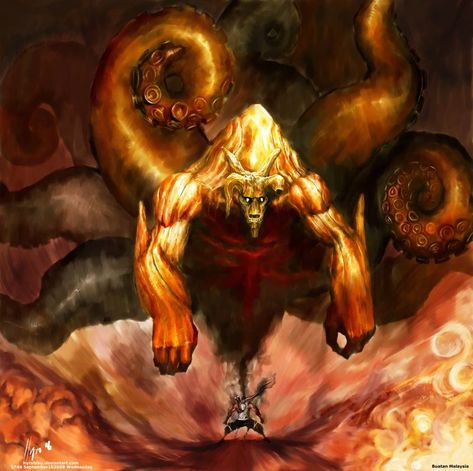 Eight Tails by hyrohiku.deviantart.com on @deviantART Tailed Beasts Naruto, Tailed Beasts, Kurama Naruto, Naruto Shippudden, Kushina Uzumaki, Naruto Manga, Naruto Pictures, Naruto And Boruto, Naruto Stuff