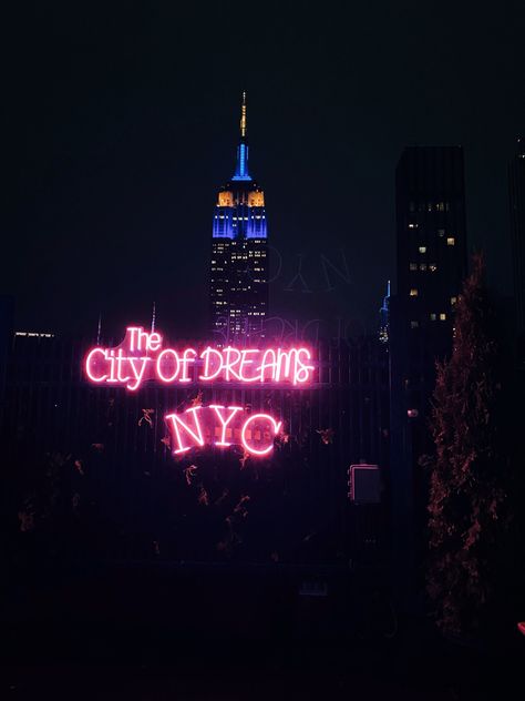 Welcome To Nyc, Dream City, Neon Sign, Summer 2024, Bronx, Neon Signs, Neon, Signs, Quick Saves