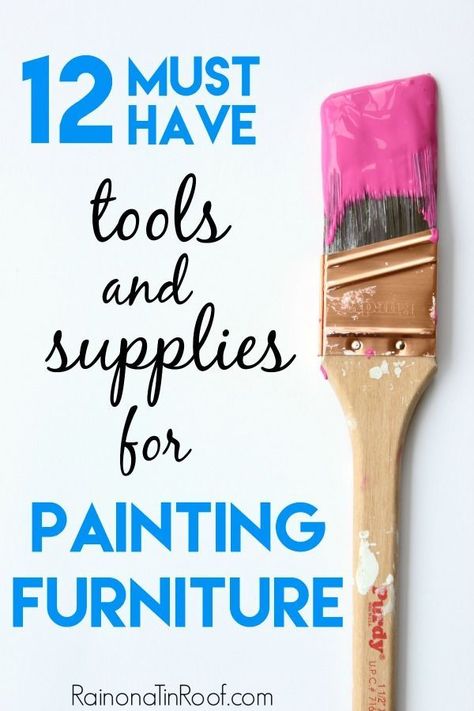 The ULTIMATE LIST of the best products to use for painting furniture! 12 Must Have Tools and Supplies for Painting Furniture Diy Techniques And Supplies, Next Furniture, Essential Woodworking Tools, Diy Techniques, Furniture Rehab, Must Have Tools, Painting Furniture, Refurbished Furniture, Décor Diy