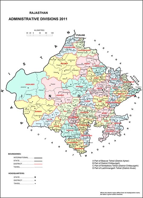 High Resolution Map of Rajasthan [HD] - BragitOff.com Rajasthan Map Hd, Rajasthan Map, World Geography Map, Vacation Map, World Map With Countries, Ancient Indian History, Genealogy Of Jesus, Family Tree Poster, Indian States