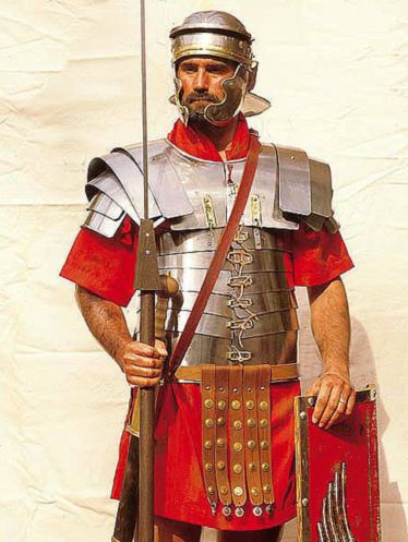 Lorica Segmentata (5e Equipment) - D&D Wiki Acts 10, Roman Armor, Roman Centurion, Roman Army, Roman Warriors, Roman Legion, Rome Antique, Chicago Screws, Empire Romain