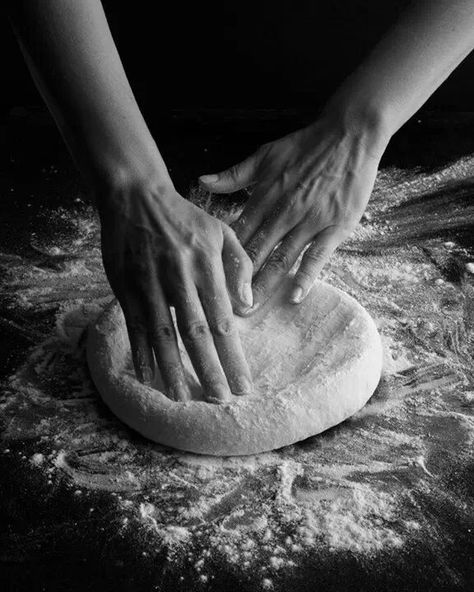 Dark Food Photography, Kneading Dough, Food Photography Inspiration, Food Photography Styling, Daily Bread, Pizza Dough, Beautiful Food, Food Preparation, Bread Baking