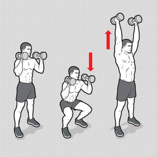 Squat Press, Dumbbell Squat, Muscle Abdominal, Fitness Routines, Escape Plan, Trening Fitness, Fit Girl Motivation, Health Fitness Motivation, Men's Health Fitness