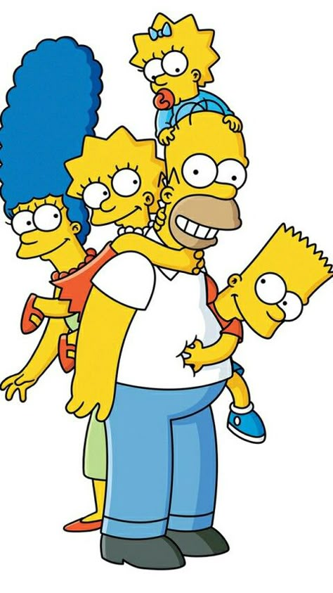 Simpsons Family Simpsons Party, Simpson Family, Bart Simpson Art, Family Wallpaper, Simpsons Funny, Simpson Wallpaper Iphone, Simpsons Drawings, Simpsons Characters, Simpsons Art