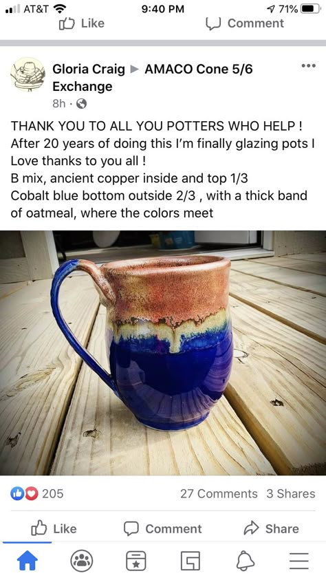 Cobalt Glaze Combinations, Hand Pottery, Glaze Layering, Glazing Ideas, Glaze Colors, Glaze Combinations, Glaze Combos, Glaze Ideas, Pottery Glaze