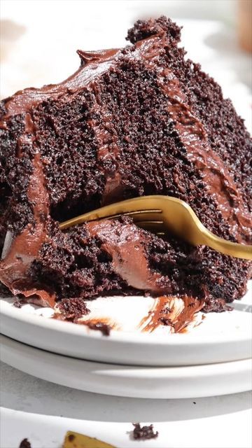 Devils Cake Recipe, Chocolate Mousse Birthday Cake, Moist Fudgy Chocolate Cake, Sour Cream Chocolate Cake Recipe, Chocolate Velvet Cake Recipe, Famous Cake Recipes, Black Magic Cake Recipe, Moist Chocolate Cake Recipe From Scratch, Matilda Chocolate Cake Recipe