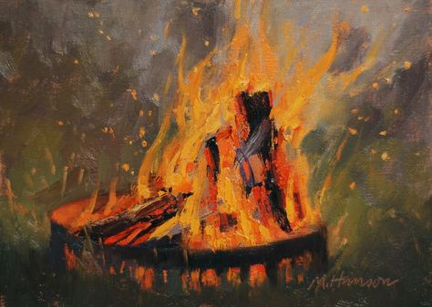 Fire Pit Drawing, Marc Hanson, Story Tattoo, Fire Drawing, Campfire Stories, Photo Light, Photo Store, Drawing Exercises, September 8