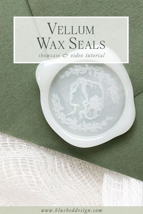 Diy Wax Seal Warmer, Wax Seal Inspiration, Clear Wax Seal, Wax Seal Stamp Diy, Wax Seals Diy, Wedding Invitation Etiquette, Wax Sealing, Diy Wax, Wedding Invitation Inspiration