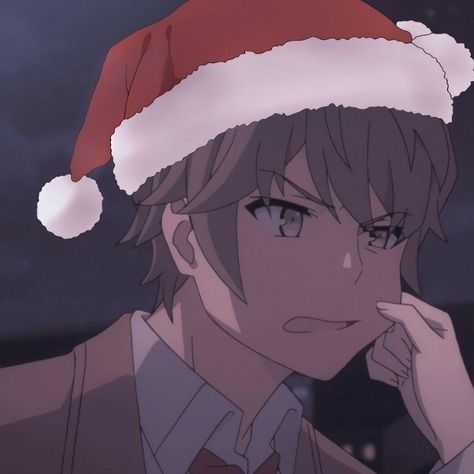 Christmas Anime Matching Pfp, Matching Pfp Couple Christmas, Winter Pfp, Another Misaki Mei, Anime Christmas, Anime Expressions, Christmas Icons, Cute Anime Profile Pictures, Wallpaper Cave