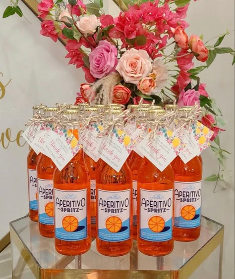 Aperol Spritz Bridal Shower Favors, Tutti Frutti Bridal Shower Theme, Aperol Spritz Themed Bridal Shower Ideas, That’s Amore Shower Theme, Love At First Spritz Bridal Shower Theme, Orange Bridal Shower Ideas, Spritz Bridal Shower Theme, Aperol Spritz Bridal Shower Theme, Citrus Bridal Shower Theme