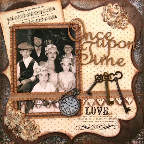 Nice heritage picture or period party Heritage Scrapbooking Layouts, Ancestry Scrapbooking, Heritage Scrapbook Pages, Vintage Family Photos, Genealogy Scrapbooking, Gossamer Blue, Scrapbooking Vintage, Heritage Scrapbooking, Etiquette Vintage