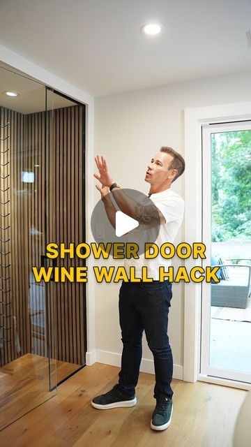 James Dainard | Real Estate Investor on Instagram: "Wine wall or shower door (or Rockstar display case)? ⬇️  A wine wall adds a custom aesthetic to your project that buyers love.  Plus - it can actually increase the overall value of your home!  At the ProjectRE Lion House, we@created this modern and sleek wine storage for a fraction of the price using… drumroll… a shower door! 🚿  Don’t shy away from adding these custom elements. If you can get creative, you can increase the project’s appeal and stay within your budget.  Cheers!  #projectrelionhouse #realestateinvesting #fixandflip #flippinghouses #seattlerealestate #bellevuerealestate #bridletrails" Custom Wine Storage Wall, Wine Display Ideas, Wine Wall Ideas, Small Wine Room, Wall Wine Rack Ideas, Modern Wall Wine Rack, Wine Storage Ideas, Wine Storage Diy, Wine Wall Display