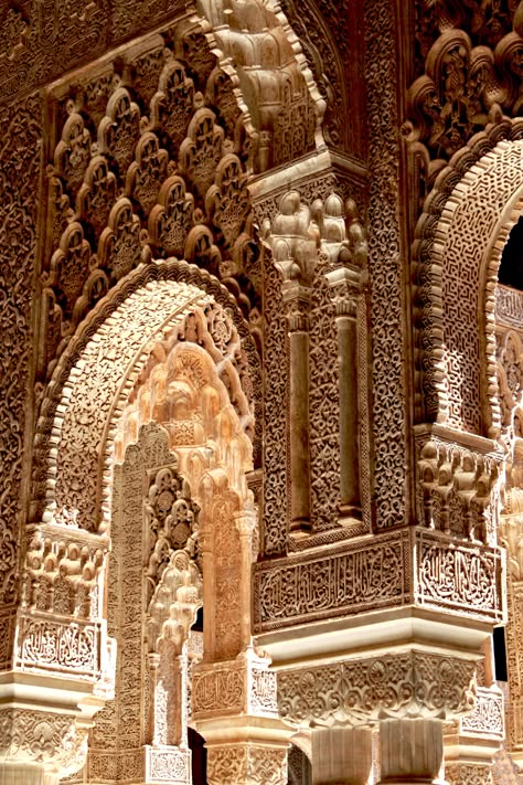 Alhambra stucco | Alhambra Palace, Granada, Spain | William (Bill) McClung | Flickr Architecture Antique, Alhambra Palace, Alhambra Granada, Granada Spain, Ancient Architecture, Spain And Portugal, Islamic Architecture, Andalusia, Beautiful Architecture