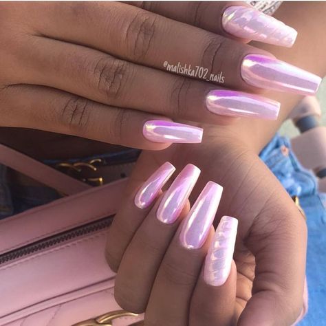 2,313 Likes, 8 Comments - dailycharme (@daily_charme) on Instagram: “These nails by @malishka702_nails are gorgeous! 😍😍😍 Create this look with our #UniChrome powder,…” Pink Unicorn Nails, Unicorn Chrome Nails, Unicorn Chrome, Unicorn Nail Art, Unicorn Makeup Brushes, Color For Nails, Unicorn Fashion, Unicorn Makeup, Unicorn And Glitter