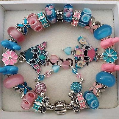 Lilo And Stitch Toys, Stitch Merchandise, Lilo And Stitch Merchandise, Pandora Bracelet Charms Ideas, Girly Bracelets, Pandora Bracelet Designs, Ear Tattoo Ideas, Lilo And Stitch Quotes, Stitch Toy