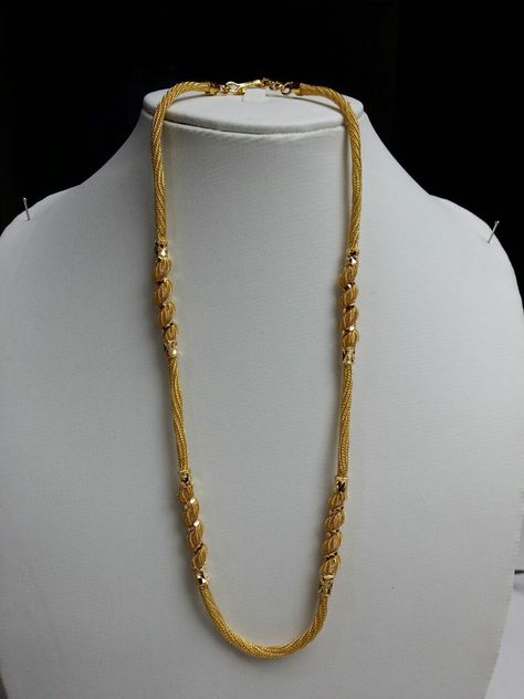 Mahar Chain Design, Gold Short Chain Designs, Chain Lockets Gold Simple For Women, Thali Chain Designs Gold Latest Kerala, Kids Chains Gold Indian, Chains For Women Gold Indian, Gold Chain For Women Indian, Pustelu Designs, Latest Gold Chain Designs For Women