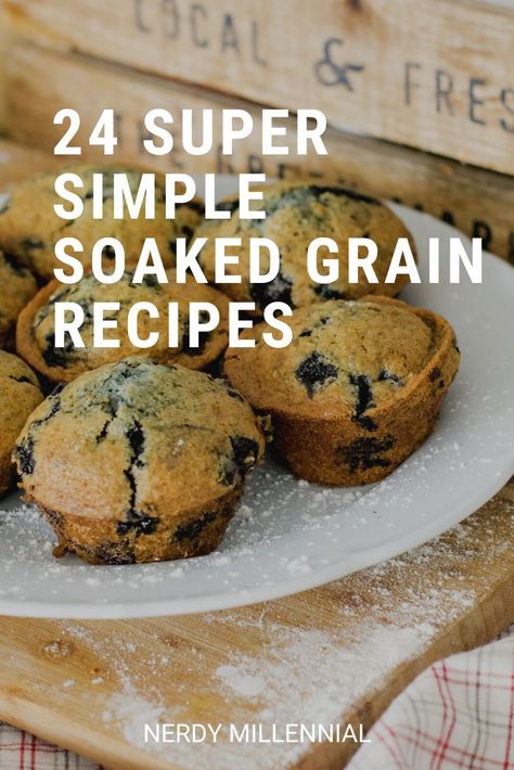 I have a confession to make. My family has been eating real foods for several years now, but I didn't learn about the importance of soaking grains until recently. Why Soak Grains? In short, soaking wheat in particular releases phytic acid and important enzymes that allow us to better digest the grains. Soaking grains is a traditional practice in cultures around the world. Soaked Flour Recipes, Pineapple Salmon Recipes, Weston A Price Recipes, Soaking Grains, Nourishing Traditions Recipes, Pineapple Salmon, Ancient Grains Recipes, Mill Flour, Step Well