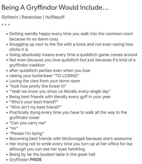 Gryffindor Headcanons, Gryffindor Things, Gryffindor Pride, Gryffindor Aesthetic, Harry Potter Feels, Images Harry Potter, Harry Potter Houses, Harry Potter Headcannons, Harry Potter Jokes