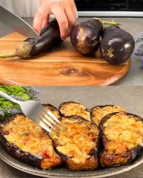 Healthy and Delicious Oven-Baked Eggplant Dish: A Trick That Will Impress Everyone! How To Cook Eggplant In Oven, Bake Eggplant Oven, Oven Baked Eggplant Recipes, How To Cook Egg Plant, Oven Fried Eggplant Recipes, Baked Eggplant Recipes Easy Healthy, Eggplant Fries Baked, Eggplant In Air Fryer Recipes, Easy Eggplant Recipes Simple