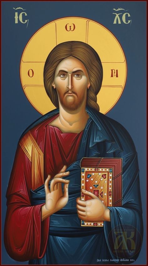 Jesus Orthodox Icons, Jesus Art Drawing, Christ Pantocrator, Greek Icons, Church Icon, Paint Icon, Orthodox Christian Icons, Jesus And Mary Pictures, Religious Paintings