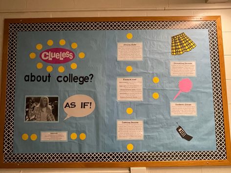 It includes information and tips about college Clueless Bulletin Board, Ra Activities, Ra Door Decs, Ra Themes, Cute Bulletin Boards, Ra Bulletins, Ra Boards, Ra Bulletin Boards, Resident Assistant