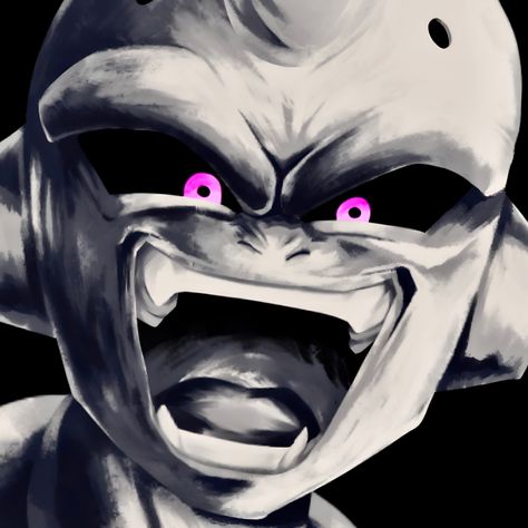 Kid Buu Art, Majin Buu Pfp, Kid Buu Pfp, Majin Buu Icon, Kid Buu Manga, Kid Buu Wallpaper, Kid Buu Dbz, Dbz Majin Buu, Fire Pfp